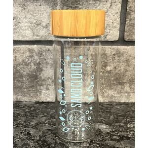 Sand Cloud Save the Fishies 18/8 Stainless Steel Glass Water Bottle Cap Lid